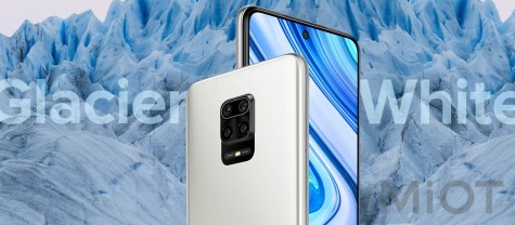 Смартфон Xiaomi Redmi Note 9 Pro Max 8/128GB Glacier White EU/CE