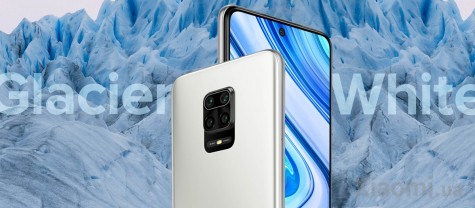 Смартфон Xiaomi Redmi Note 9 Pro Max 8/128GB Glacier White EU/CE