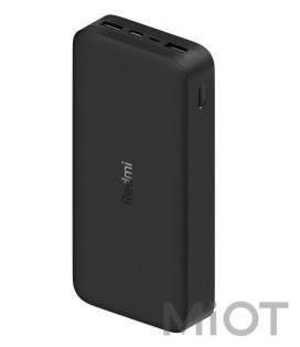 Універсальна батарея Xiaomi Redmi Power Bank Fast Charge 20000 mAh 18W 2xUSB-A/1хUSB/1xMicro-USB (PB200LZM) Black (VXN4304GL)