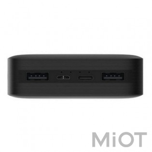 Універсальна батарея Xiaomi Redmi Power Bank Fast Charge 20000 mAh 18W 2xUSB-A/1хUSB/1xMicro-USB (PB200LZM) Black (VXN4304GL)