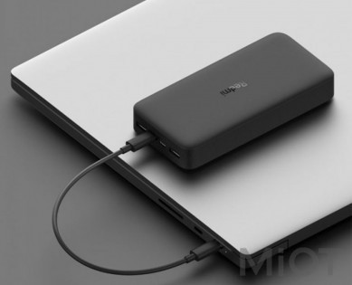 Універсальна батарея Xiaomi Redmi Power Bank Fast Charge 20000 mAh 18W 2xUSB-A/1хUSB/1xMicro-USB (PB200LZM) Black (VXN4304GL)