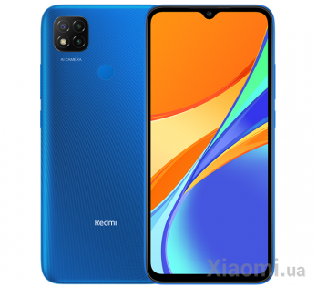Смартфон Xiaomi Redmi 9С 3/64GB NFC Blue EU/CE