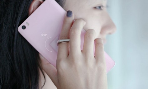 Держатель для смартфонов и планшетов Ring type Gold