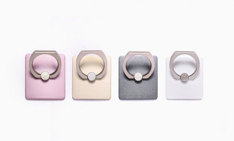 Держатель для смартфонов и планшетов Ring type Gold