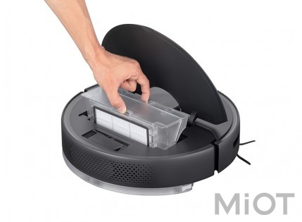 Робот-пилосос миючий Xiaomi RoboRock Xiaomi S6 Pure Vacuum Cleaner Black (S6P52-00)