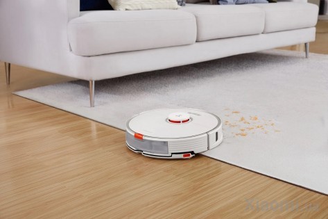 Робот-пылесос с влажной уборкой Xiaomi RoboRock Vacuum Cleaner S7 White