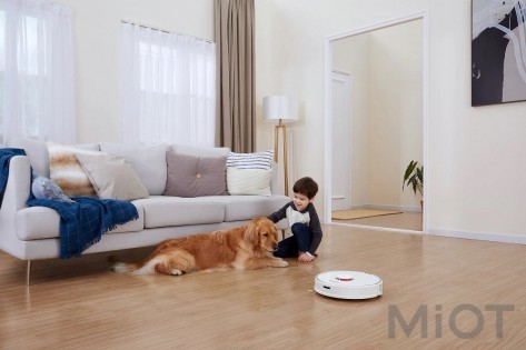 Робот-пилосос з вологим прибиранням Xiaomi RoboRock Vacuum Cleaner S7 White
