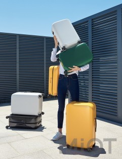 Валіза Xiaomi Runmi 90 Ninetygo Iceland TSA-lock Suitcase 24" White (6972125143402)