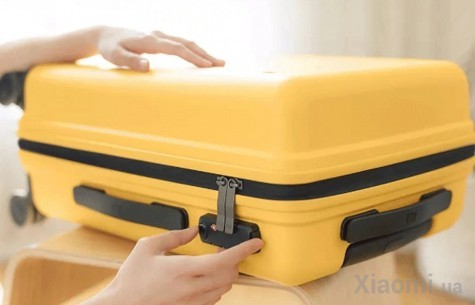 Чемодан Xiaomi Runmi 90 Ninetygo Polka dots Luggage 24" Yellow (6972125145031/6934177714627)