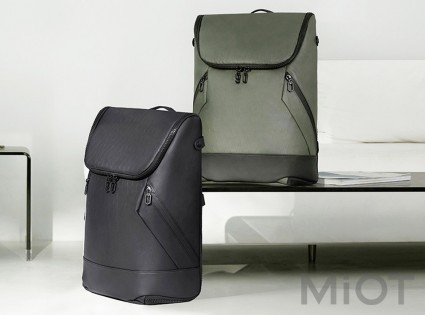 Рюкзак Xiaomi RunMi 90 Points FULL OPEN Business Travel Backpack Green