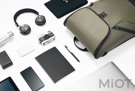 Рюкзак Xiaomi RunMi 90 Points FULL OPEN Business Travel Backpack Green
