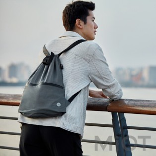 Рюкзак Xiaomi Runmi 90 Ninetygo Lightweight Urban Drawstring Backpack Dark Grey