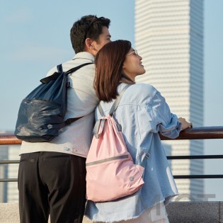Рюкзак Xiaomi Runmi 90 Ninetygo Lightweight Urban Drawstring Backpack Blue