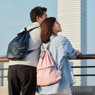 Рюкзак Xiaomi Runmi 90 Ninetygo Lightweight Urban Drawstring Backpack Blue