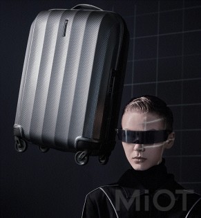 Валіза Xiaomi Xiaomi Runmi 90 Ninetygo X Kevlar Ultralight Suitcase Moonlight 20" Sky Grey (6972125142047)