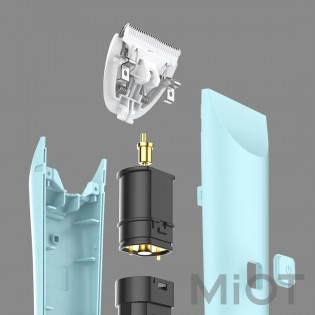 Дитяча машинка для стрижки волосся Xiaomi Rushan (L-DH005) Blue