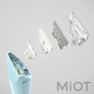 Дитяча машинка для стрижки волосся Xiaomi Rushan (L-DH005) Blue