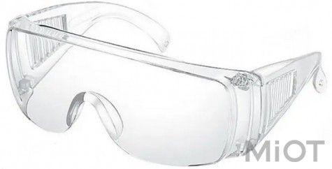 Захисні окуляри Xiaomi Safety Glasses Goggles Lab Eye Protection Protective Eyewear Clear Lens Workplace Safety Glasses - 1PC China