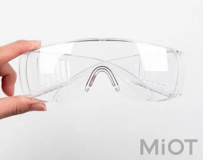 Захисні окуляри Xiaomi Safety Glasses Goggles Lab Eye Protection Protective Eyewear Clear Lens Workplace Safety Glasses - 1PC China