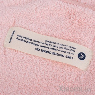 Быстросохнущее полотенце Xiaomi Sanli Towell Pink 700*1400mm