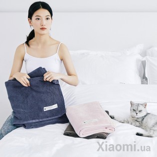Быстросохнущее полотенце Xiaomi Sanli Towell Dark Blue 700*1400mm