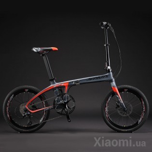 Спортивный карбоновый складной велосипед Xiaomi SAVA Z1 Black/Red Sportivnyy karbonovyy skladnoy velosiped Xiaomi SAVA Z