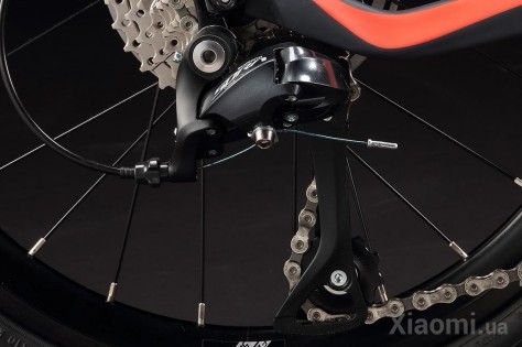 Спортивный карбоновый складной велосипед Xiaomi SAVA Z1 Black/Red Sportivnyy karbonovyy skladnoy velosiped Xiaomi SAVA Z