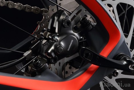 Спортивный карбоновый складной велосипед Xiaomi SAVA Z1 Black/Red Sportivnyy karbonovyy skladnoy velosiped Xiaomi SAVA Z