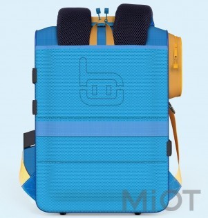 Шкільний рюкзак Xiaomi UBOT-006 Yellow-Blue