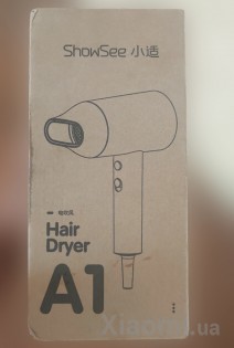 Фен Xiaomi ShowSee Hair Dryer A1-W White Уцiнка