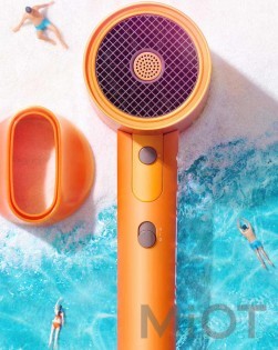 Фен Xiaomi ShowSee Electric Hair Dryer Vitamin C+ VC100-A Orange