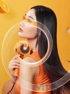 Фен Xiaomi ShowSee Electric Hair Dryer Vitamin C+ VC100-A Orange