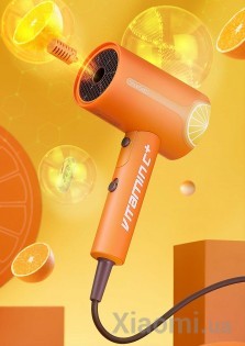 Фен Xiaomi ShowSee Electric Hair Dryer Vitamin C+ VC100-A Orange