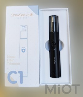 Тример для носа та вух Xiaomi ShowSee Nose Hair Trimmer Black (C1-BK)