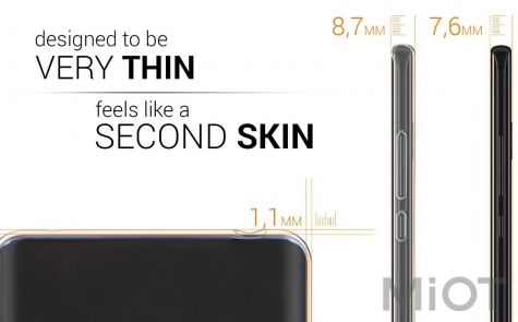 Чохол силіконовий Xiaomi for Mi Note 2 White