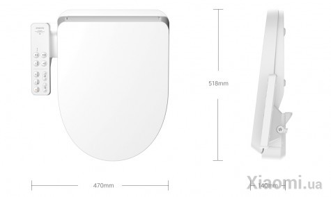 Умная крышка для унитаза Smart Toilet Cover White (ZNMTG01ZM)