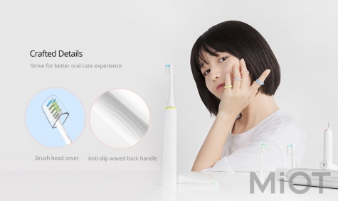 Розумна зубна електрощітки Xiaomi SOOCAS X1 Electric Toothbrush White