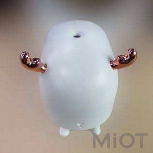 Портативний зволожувач повітря Xiaomi Sothing Deer Humidifier and Light (DSHJ-H-009) White