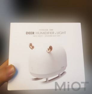 Портативний зволожувач повітря Xiaomi Sothing Deer Humidifier and Light (DSHJ-H-009) White