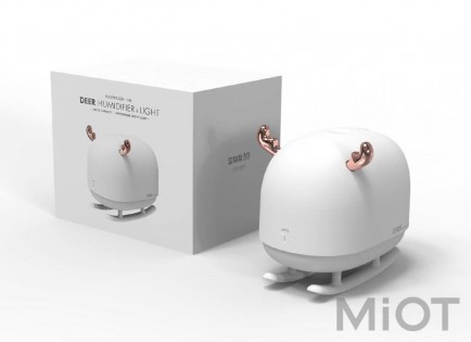 Портативний зволожувач повітря Xiaomi Sothing Deer Humidifier and Light (DSHJ-H-009) White