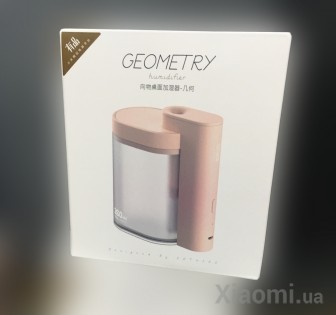 Портативный увлажнитель Xiaomi SOTHING Geometry 260ml Pink DSHJ-H-002