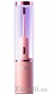 Электрическая зубная щетка с УФ-дезинфекцией Xiaomi T-Flash Pink