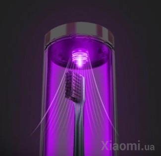 Электрическая зубная щетка с УФ-дезинфекцией Xiaomi T-Flash Pink