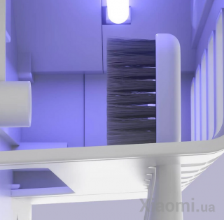 Стерилизатор, держатель зубных щеток с UF Xiaomi T-Flash White JW002