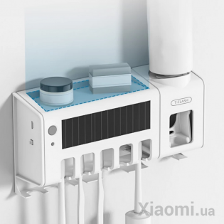 Стерилизатор, держатель зубных щеток с UF Xiaomi T-Flash White JW002