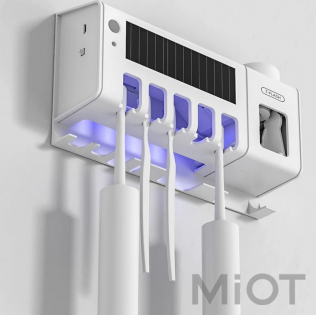 Стерилізатор, тримач зубних щіток з UF Xiaomi T-Flash White JW002