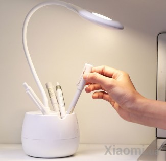 Настольная лампа с держателем для ручек Xiaomi Deli 4326
