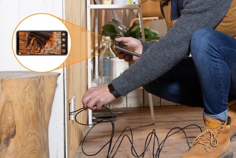 Видеоэндоскоп с двумя объективами Xiaomi Teslong Wi-Fi WF150
