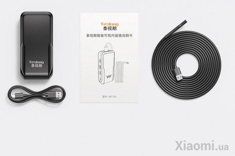 Видеоэндоскоп с двумя объективами Xiaomi Teslong Wi-Fi WF150