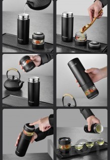 Термос Xiaomi Tomic 370ml Black